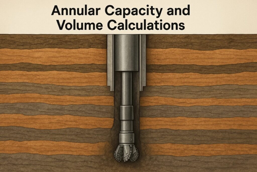 Annular capacity and volume calculations