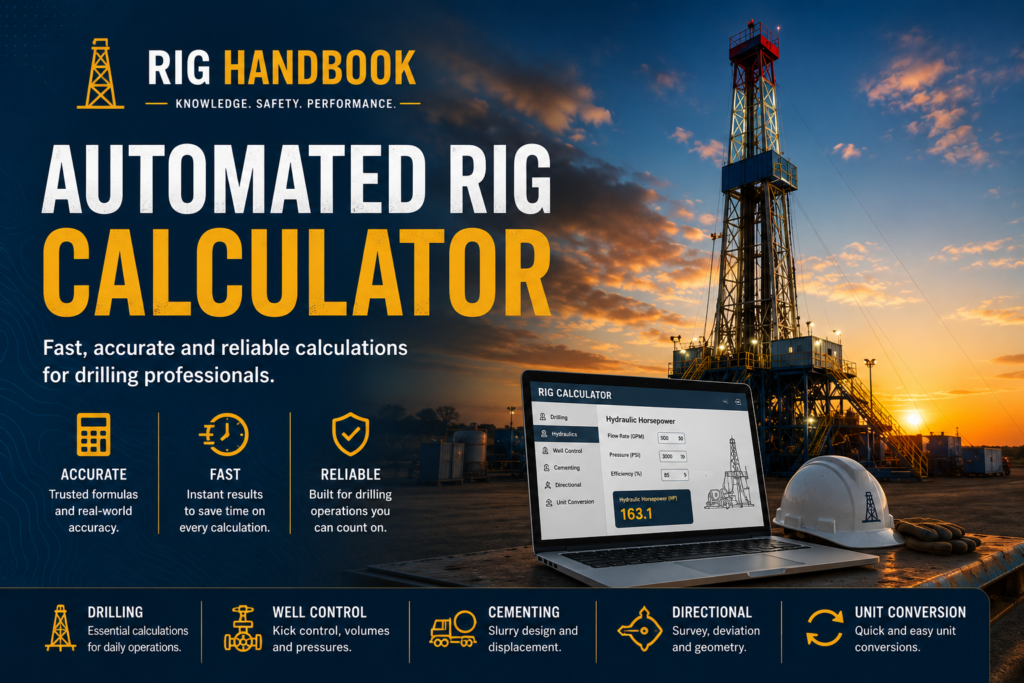 Automates rig calculators
