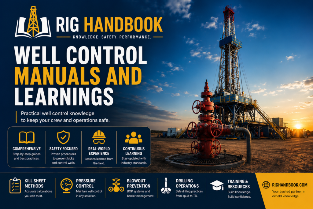 well control manuals